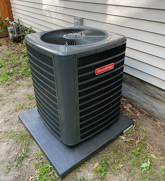 air conditioning installation and replacement contractor near springfield il